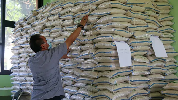 Mensos Tri Risma Pastikan Mengganti Semua Bantuan Sosial Beras Yang Kondisinya Rusak