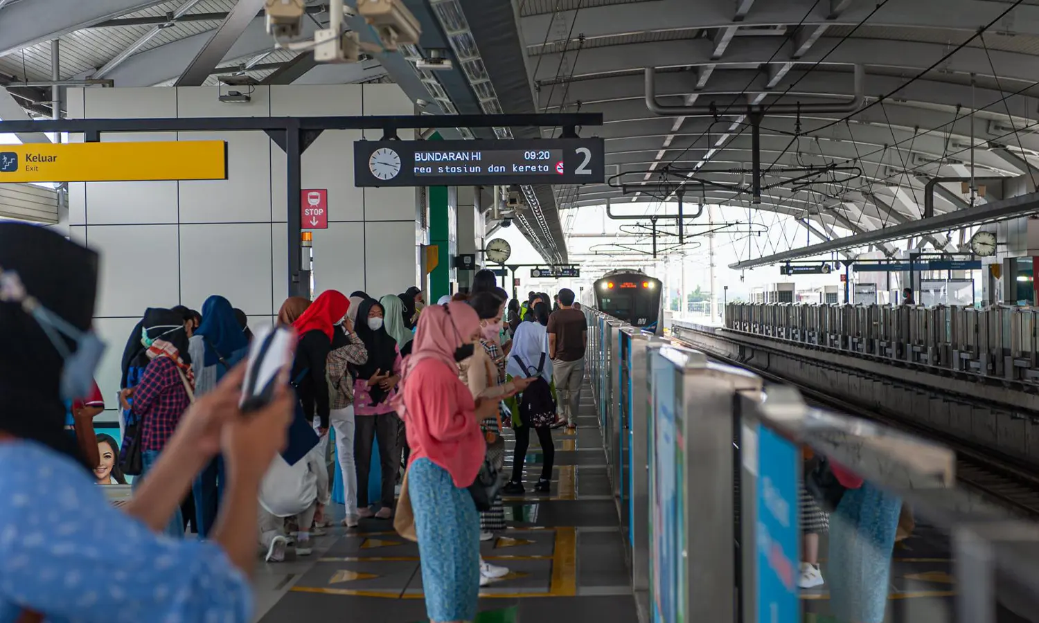 HUT Jakarta, Naik MRT, LRT dan Transjakarta hanya Rp 1 Hari Ini