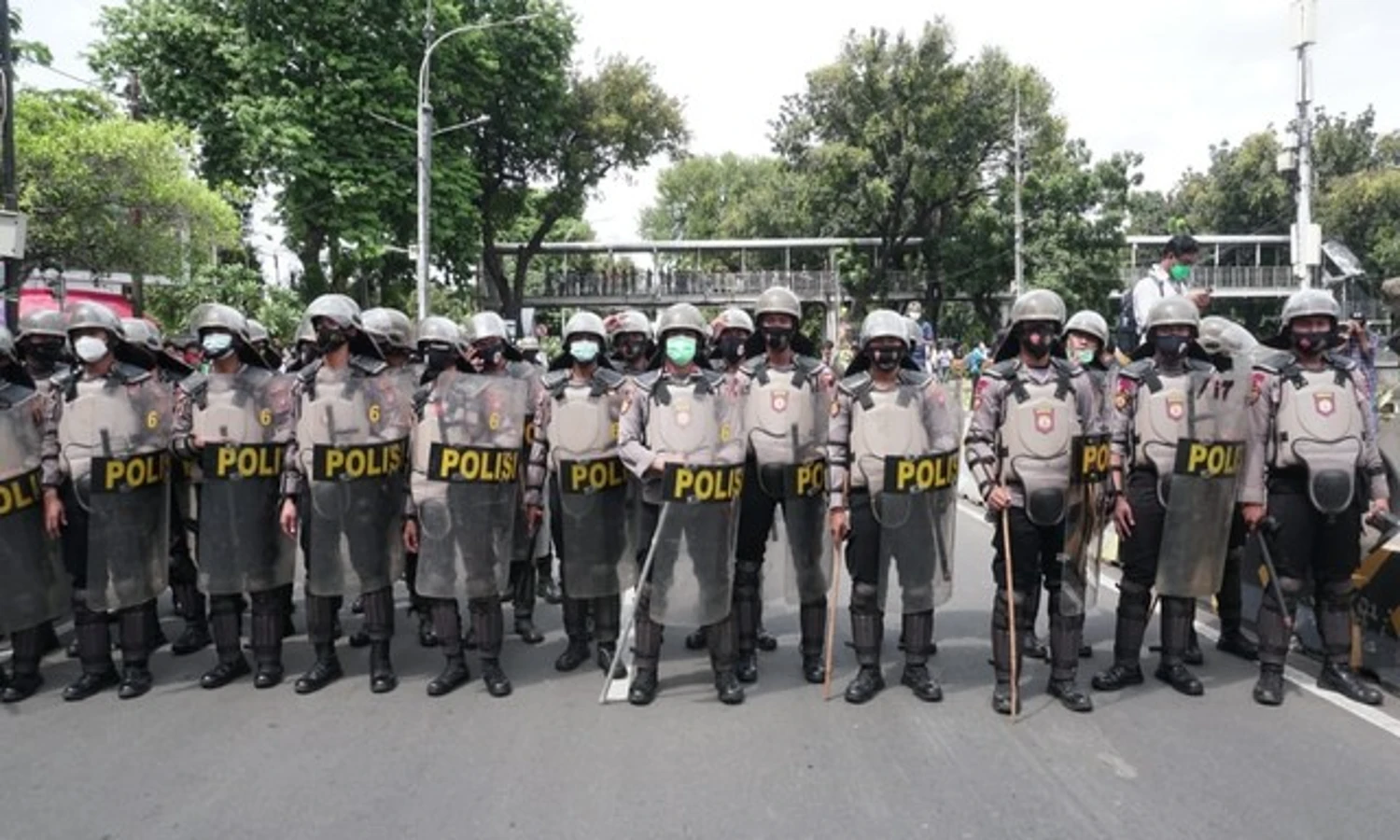 Akan Diturunkan 5.800 Personel Gabungan Untuk Demo Hari Ini