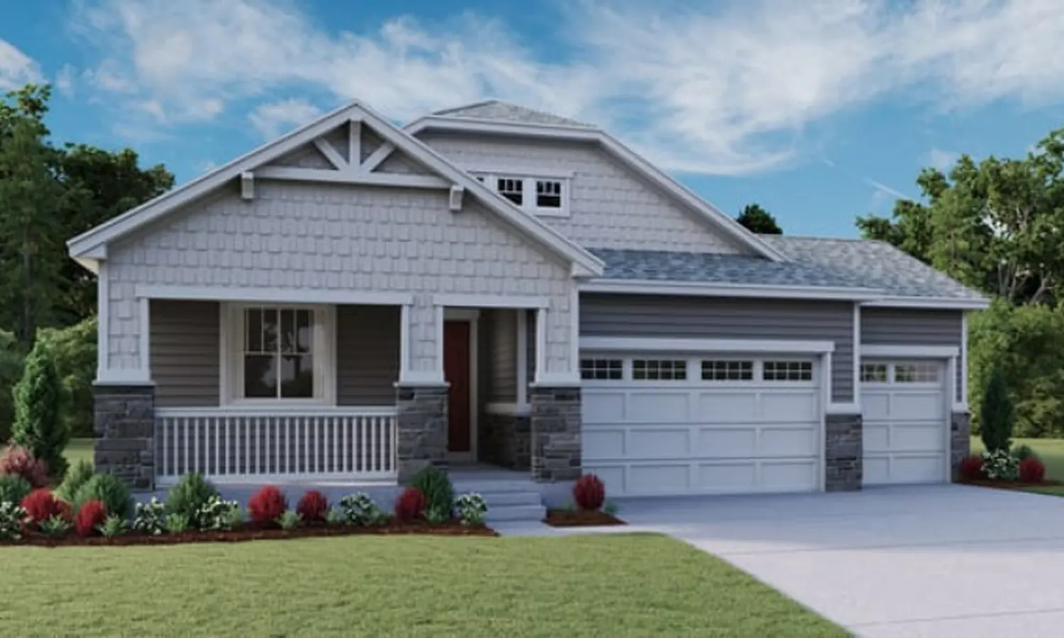 10 Inspirasi Model Rumah Gaya Amerika Klasik Minimalis