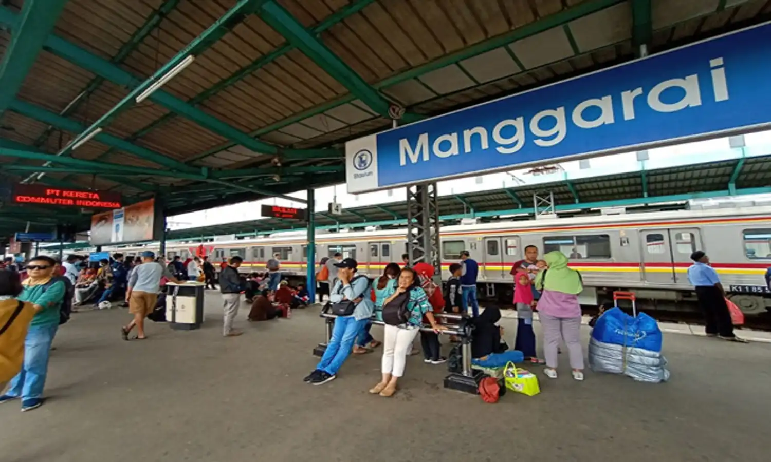 Area Transit Diperluas pada Pekerjaan Switch Over 6 di Stasiun Manggarai