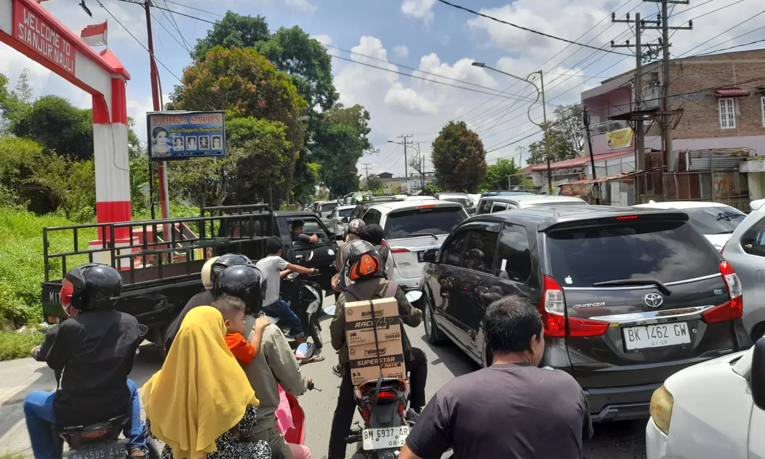 Arus Balik Lebaran 2023, 826.924 Kendaraan Melintas di Kota Pematang Siantar