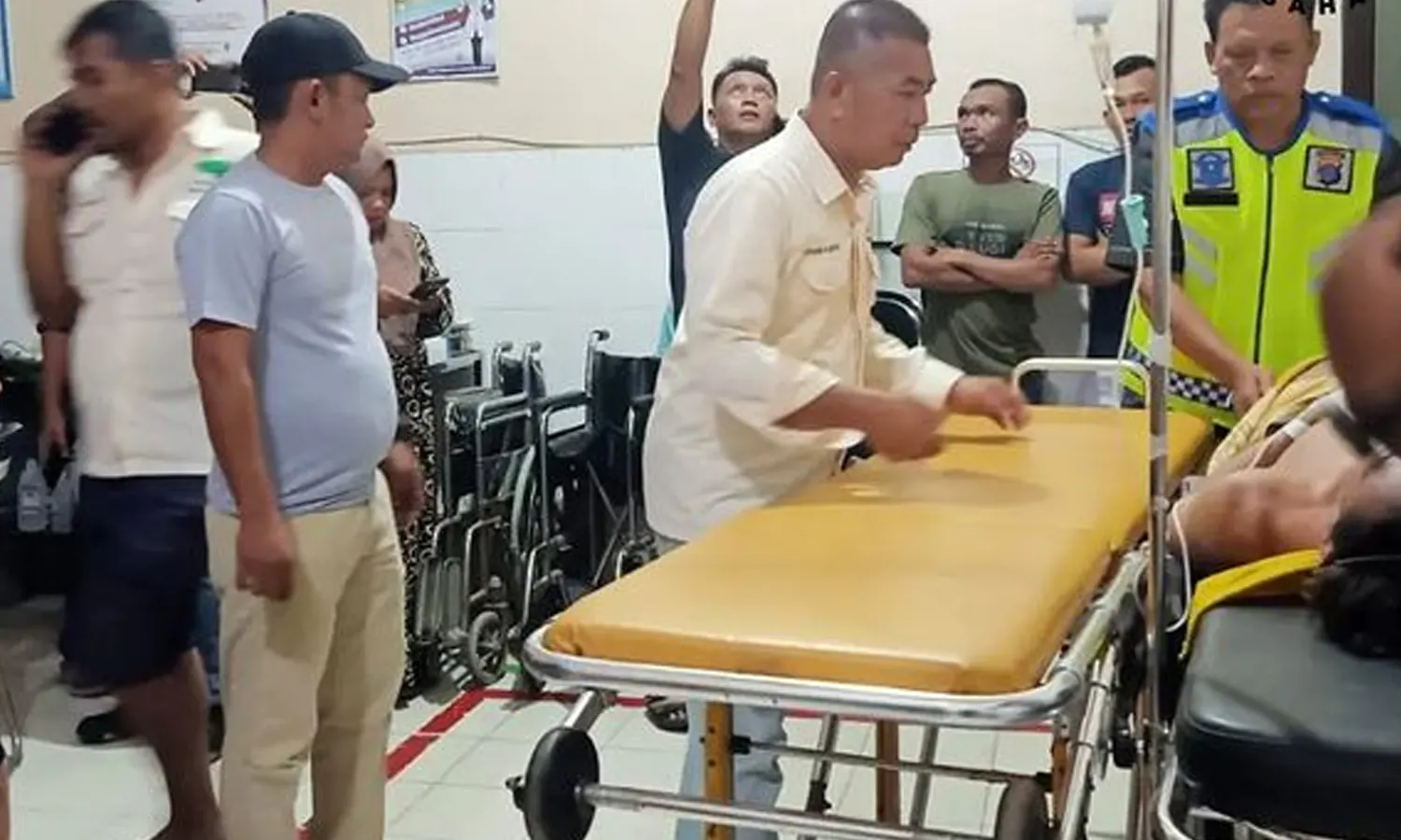 Dua Orang Luka Berat Setelah Mobil Rombongan Atlet Masuk Jurang di Asahan