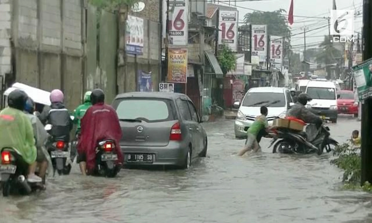 4 Wilayah di Kabupaten Tangerang Terendam Banjir Usai Diguyur Hujan Deras