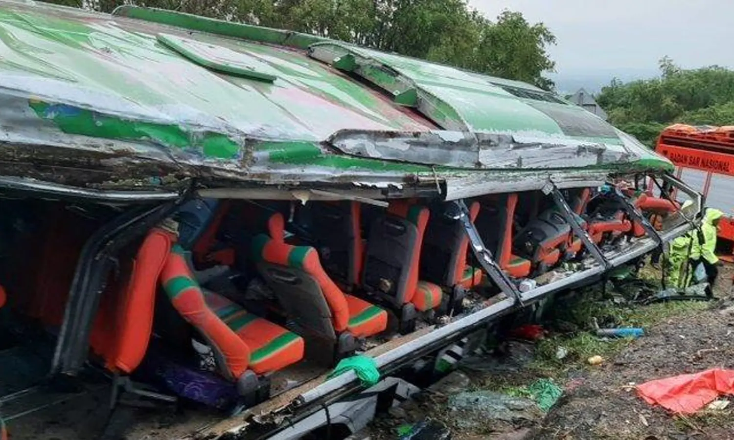 Kecelakaan Maut di Bantul, Sopir Meninggal Dunia Bersama Puluhan Penumpang Lainnya