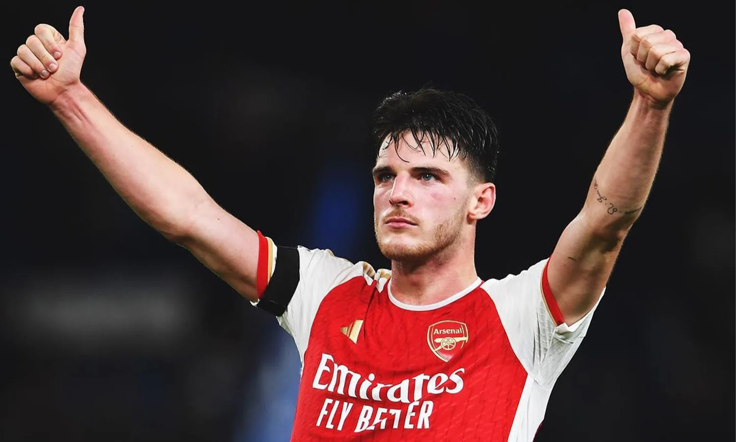 Cetak Gol Spektakuler, Gelandang Arsenal Declan Rice Terinspirasi David Beckham