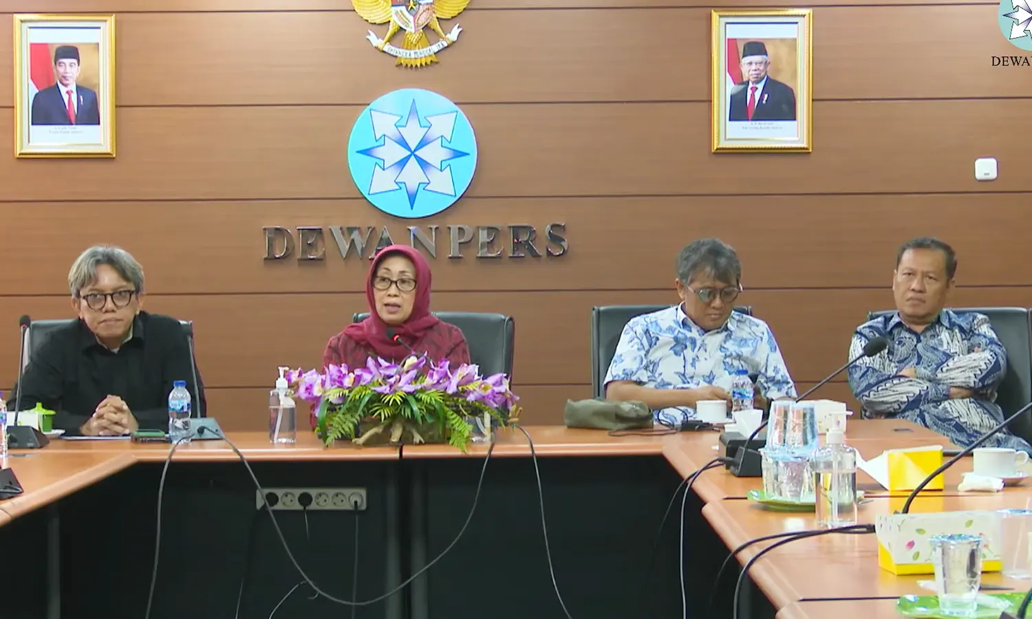 Konten di Platform Digital Tak Untungkan Media, Dewan Pers Dorong Jokowi Segera Teken PerpresÂ HakÂ Penerbit