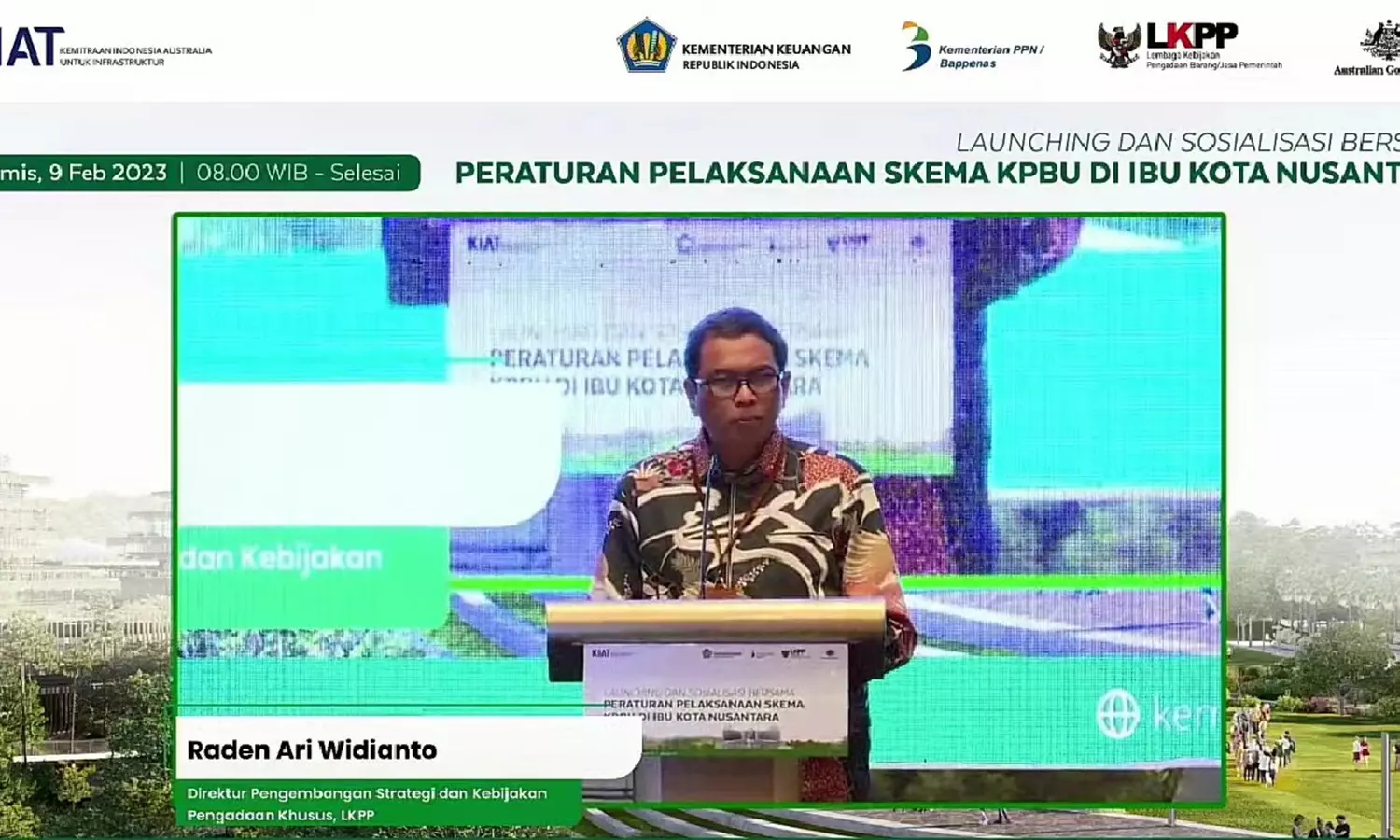 Pemerintah Luncurkan 3 Peraturan Skema KPBU IKN Nusantara
