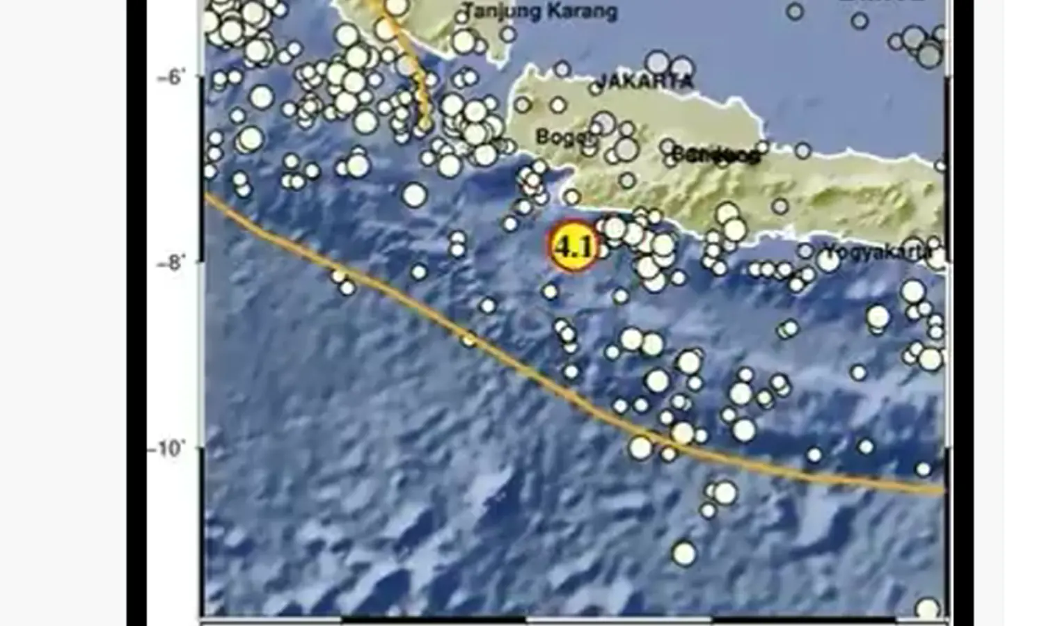 Sukabumi Diguncang Gempa 4,1 SR pada Jumat Siang