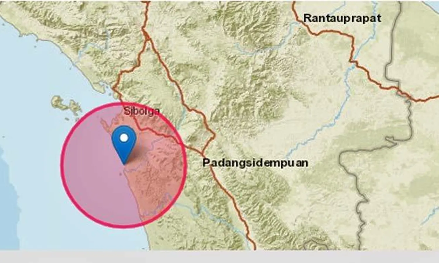Gempa Magnitudo 4,2 Guncang Wilayah Pinongsari Tapteng-Sibolga
