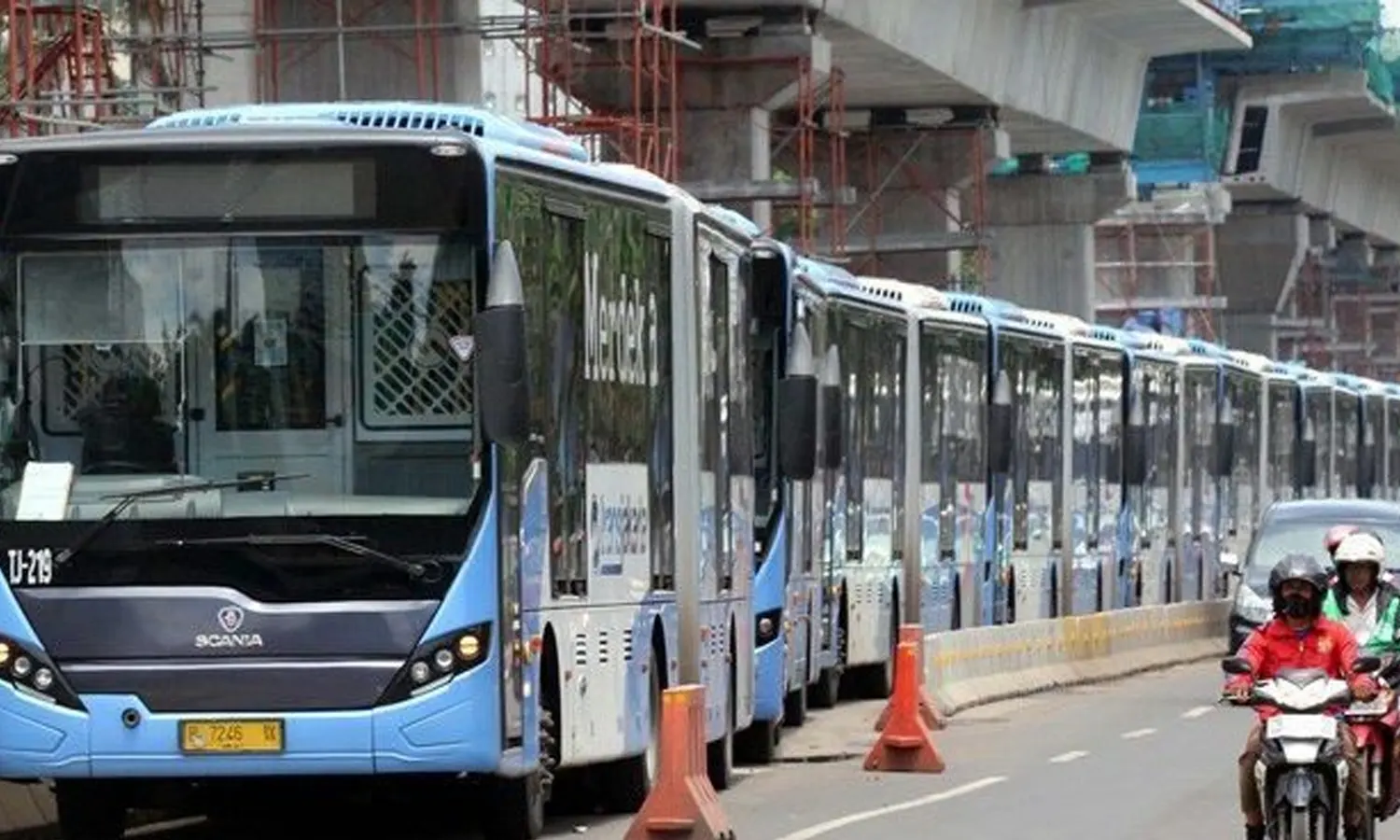 Info Guys! Halte Transjakarta Velbak Kebayoran Baru Tutup Sementara Mulai Hari ini