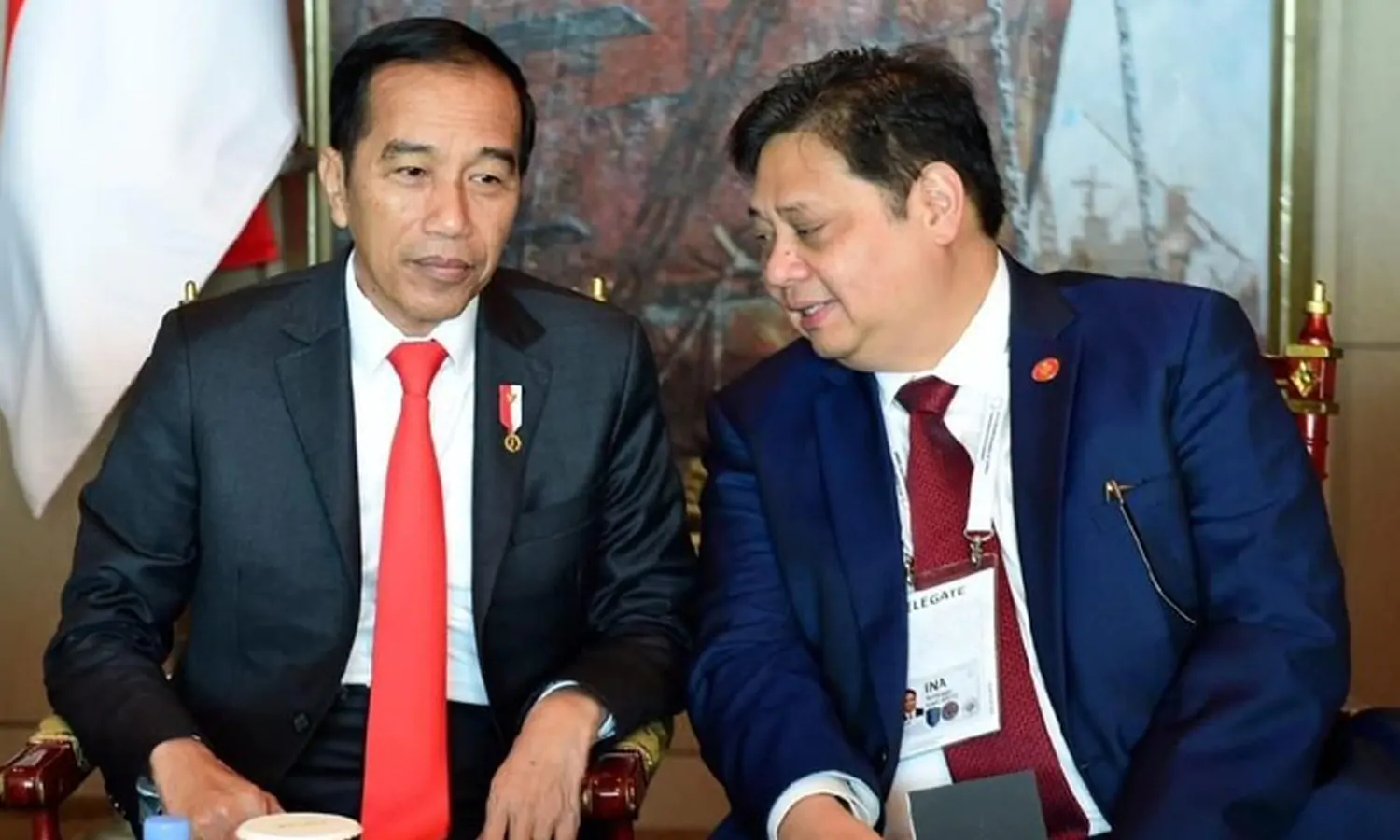 Hasil survei menyebut Airlangga suksesor Jokowi ditanggapi positif oleh Golkar