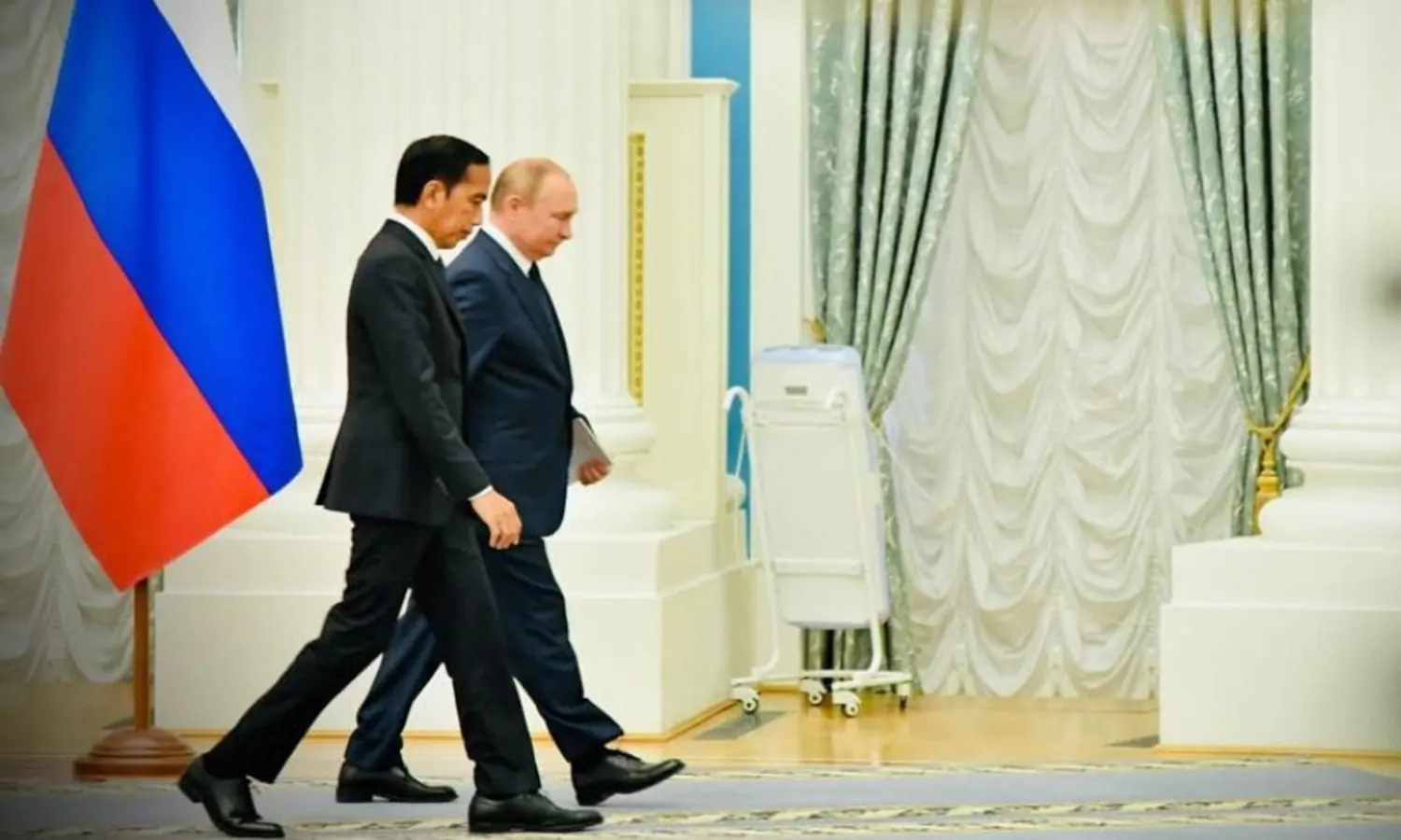Disambut Putin, Jokowi Dorong Perdamaian Â dan Keamanan Pasokan Pangan Dunia