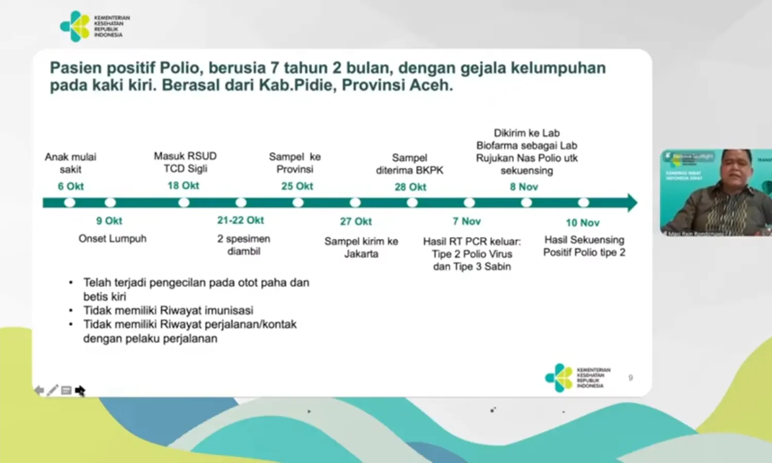 Alasan Pemerintah Tetapkan KLB Polio Padahal Baru Satu Kasus Ditemukan