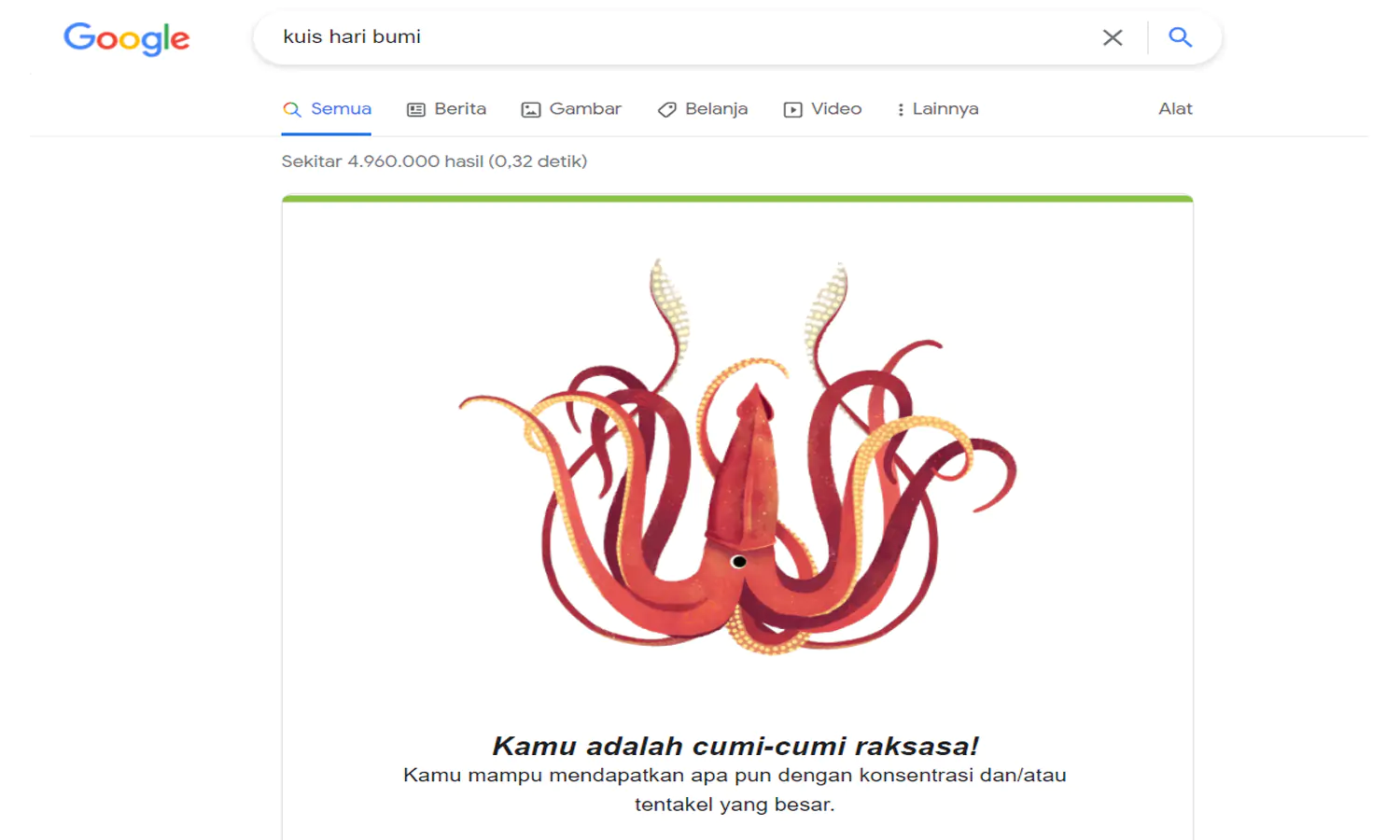 Sedang Trending, Begini Cara Main Kuis Hari Bumi di Google