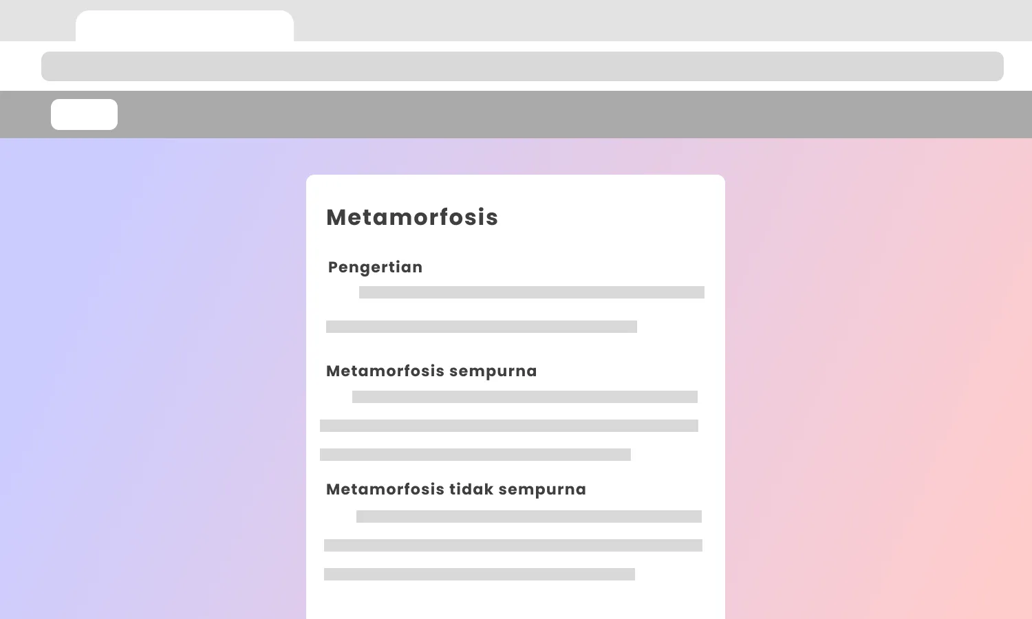 Perbedaan Metamorfosis Sempurna dan Tidak Sempurna Beserta Contohnya