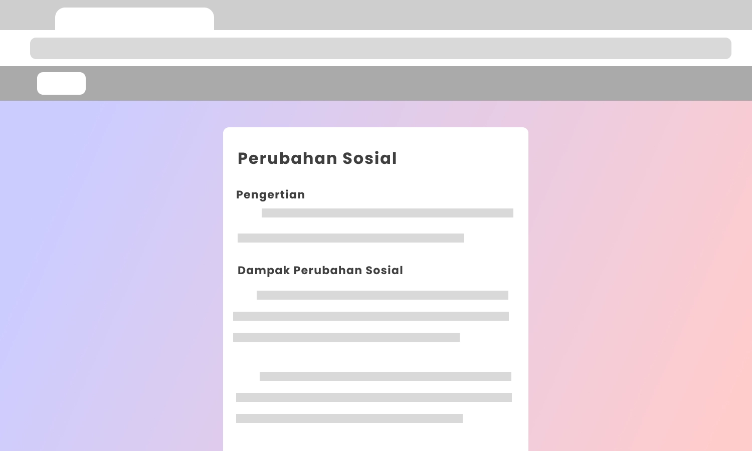 Pengertian Perubahan Sosial, Faktor, dan Dampaknya
