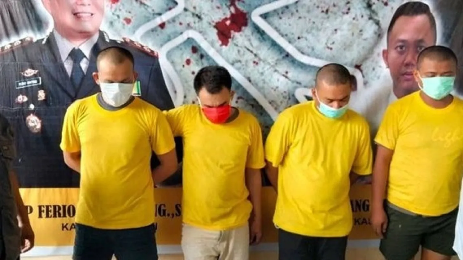 4 Pelaku Perampokan Dengan Modus Menjadi Polisi Gadungan Berhasil Diringkus Polisi