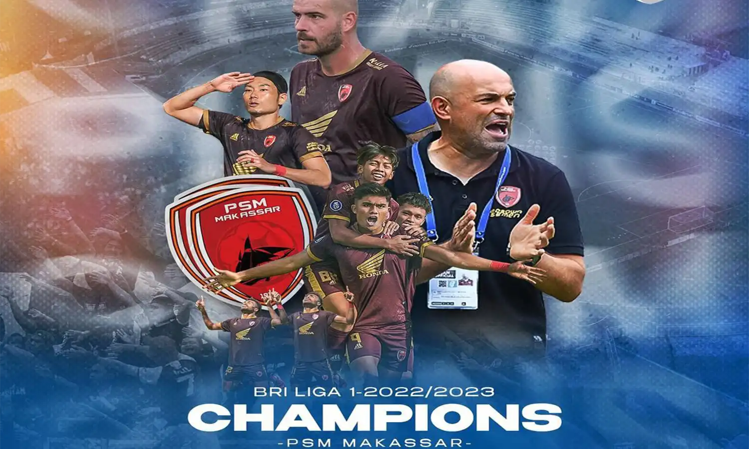 PSM Makassar Juara BRI Liga 1 2022/2023 Setelah 23 Tahun Menanti