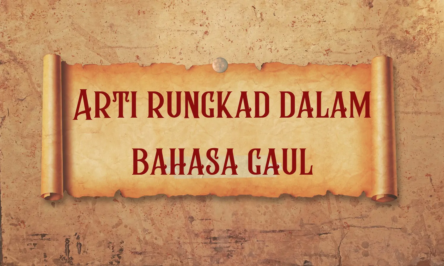 Begini Arti Rungkad dalam Istilah Gaul, Bahasa Sunda yang Viral di Media Sosial