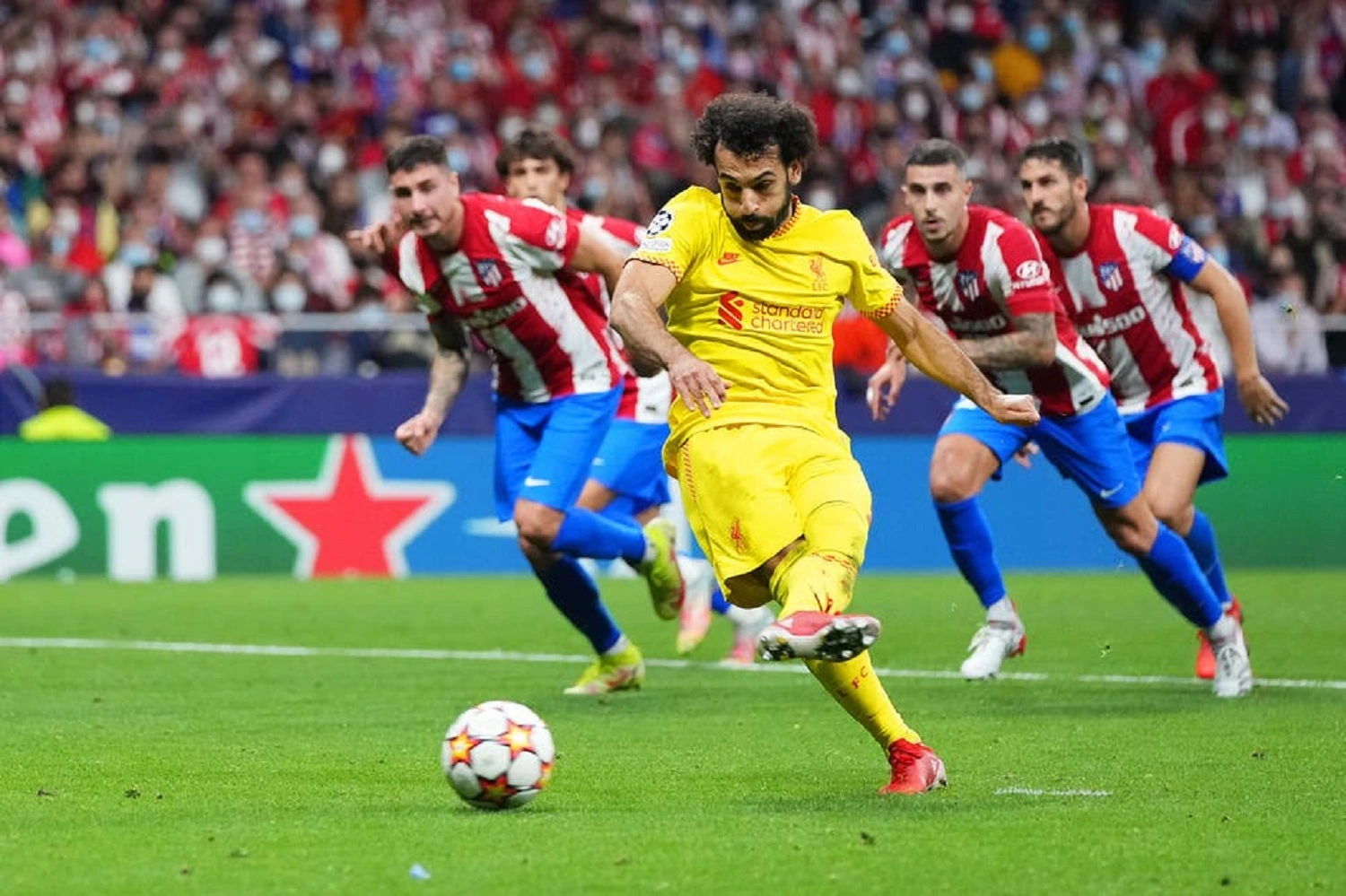 Hasil Pertandingan Liga Champion Atletico Madrid vs Liverpool: Dua Gol Salah Menangkan The Reds