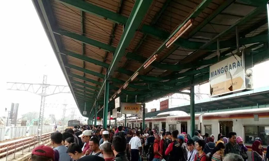 Stasiun Manggarai, Titik Point Transit Seluruh Penumpang KRL