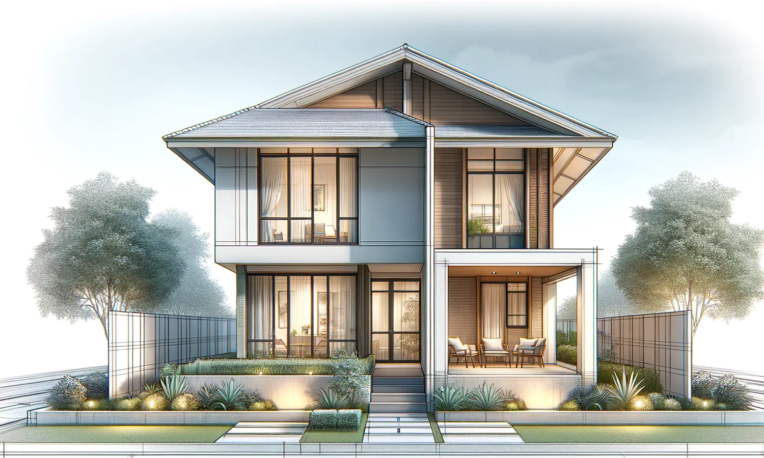 8 Desain Tampak Depan Rumah Minimalis Terbaru