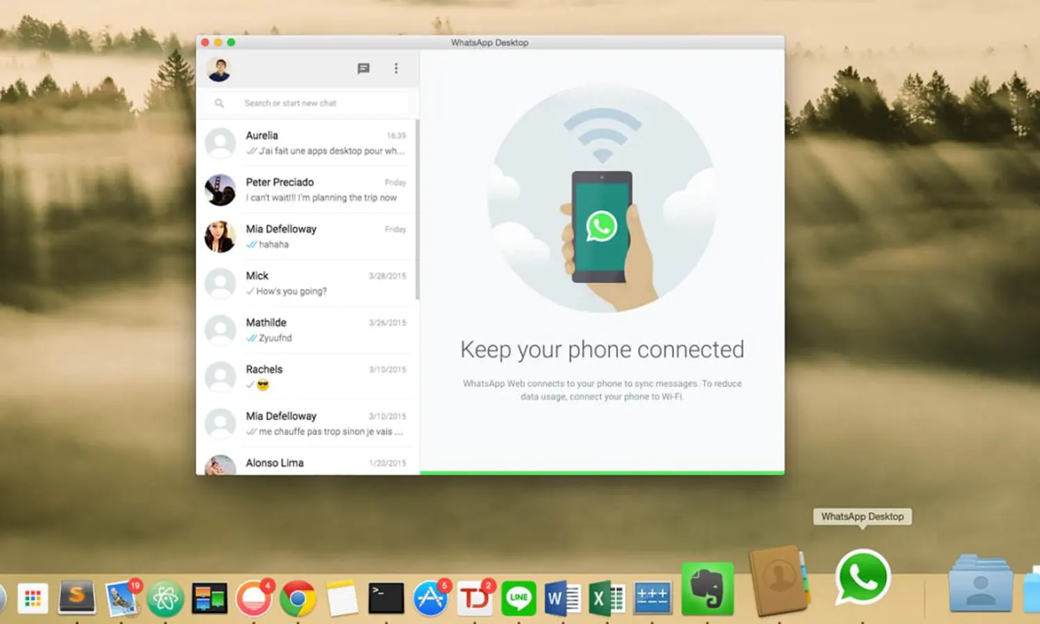 Aplikasi WhatsApp untuk MacOS Sudah Ada di App Store