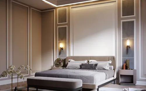 Desain kamar tidur klasik
