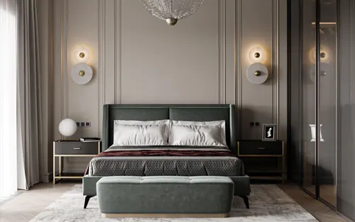 Desain kamar tidur klasik