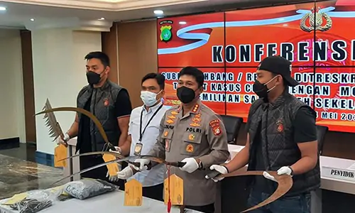 Anggota Geng Motor Jakarta Mystery Diamankan Usai Serang Warga Sambil Siaran Langsung