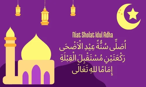 Niat Sholat Idul Adha